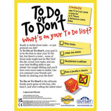 To Do Or To Don'T