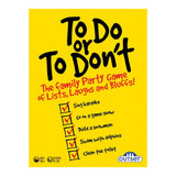 To Do Or To Don'T