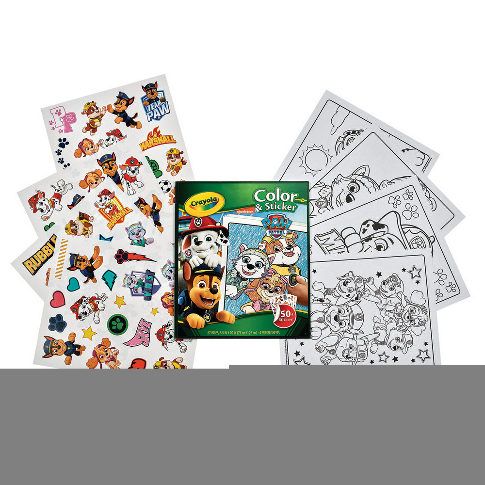 Paw Patrol Colour & Sticker