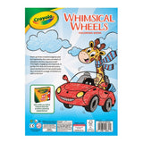 Whimsical Wheels Colouring Book
