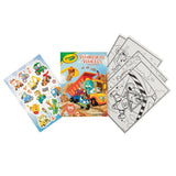 Whimsical Wheels Colouring Book