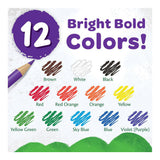Coloured Pencils (12)