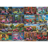 Puzzle - Eurographics - 16 Scooters 1000pc