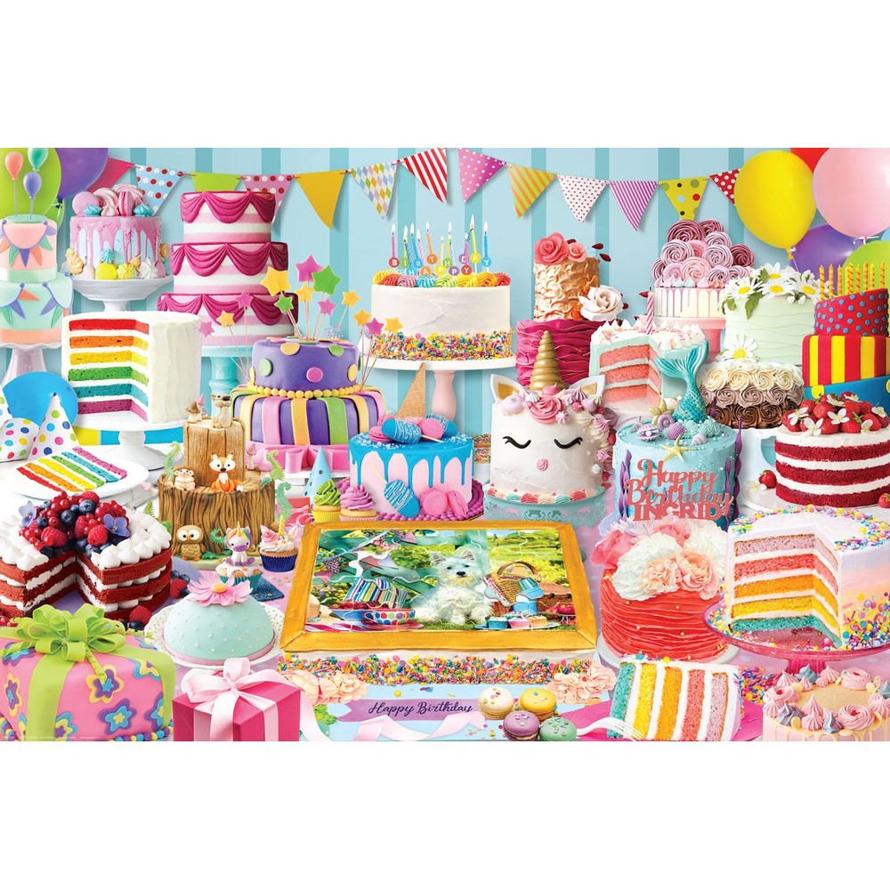Puzzle - Eurographics - Birthday Cake Party 1000 pc