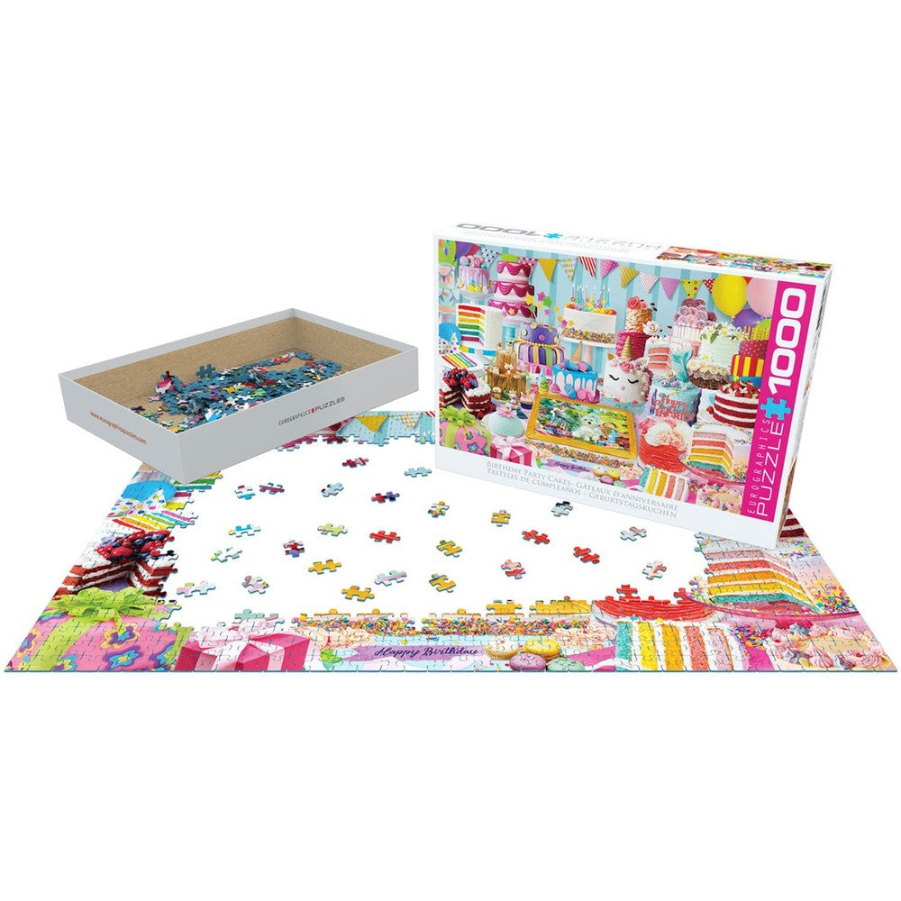 Puzzle - Eurographics - Birthday Cake Party 1000 pc