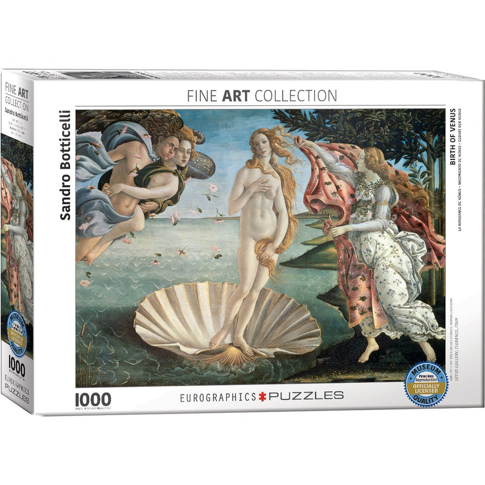 Eurographics - Botticelli;Birth Of Venus 1000 - Jigsaw Puzzle