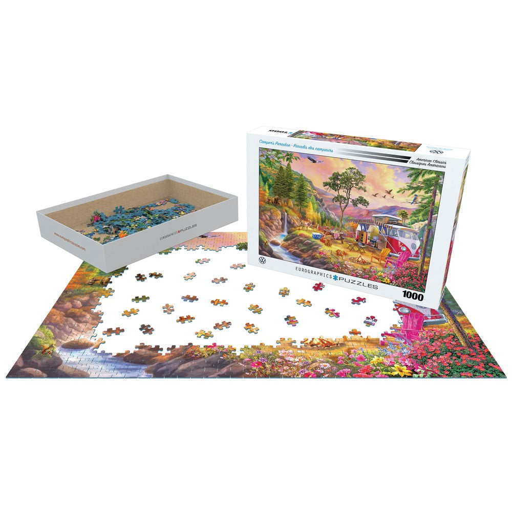 Puzzle - Eurographics - Camper's Paradise 1000pc