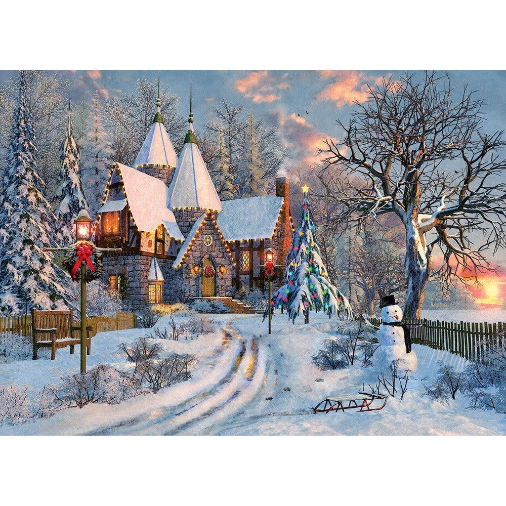 Puzzle - Eurographics - Christmas Cottage 1000pc