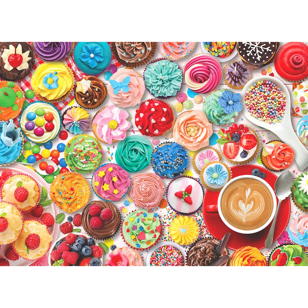 Puzzle - Eurographics - Cupcake Party 1000pc *Tin*