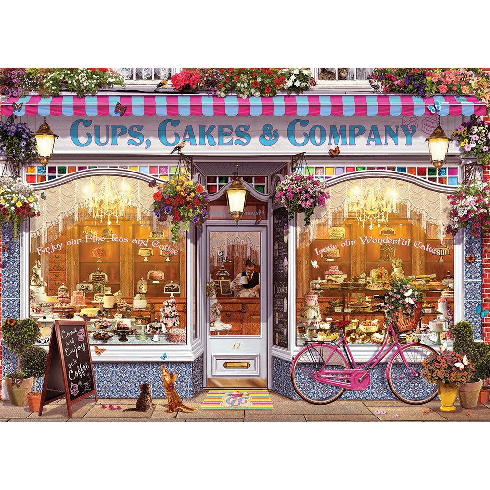 Puzzle - Eurographics - Cups Cakes & Co 1000pc