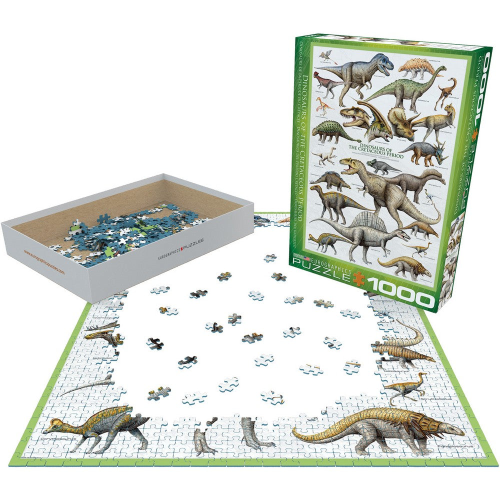 Puzzle - Eurographics - Dinosaurs Cretaceous Period