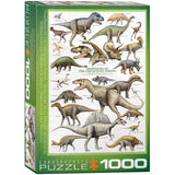 Puzzle - Eurographics - Dinosaurs Cretaceous Period
