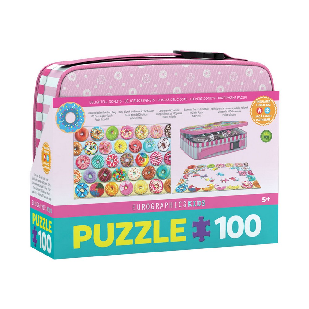 Puzzle - Eurographics - Donuts 100pc Lunch Bag