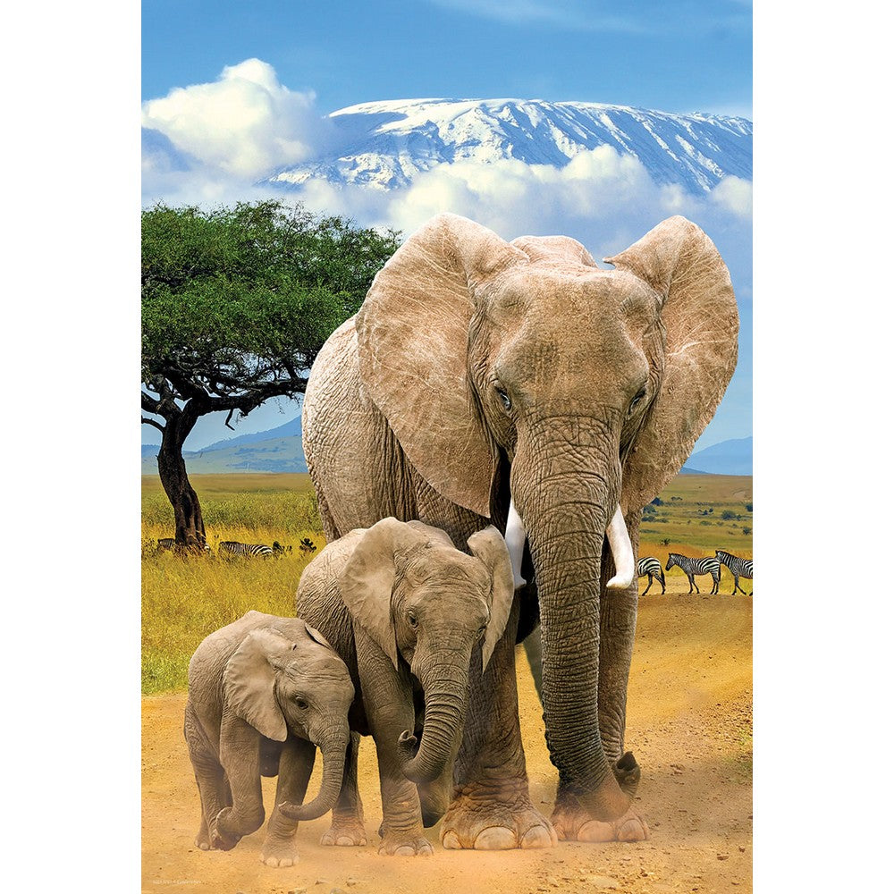 Puzzle - Eurographics - Elephants 250pc