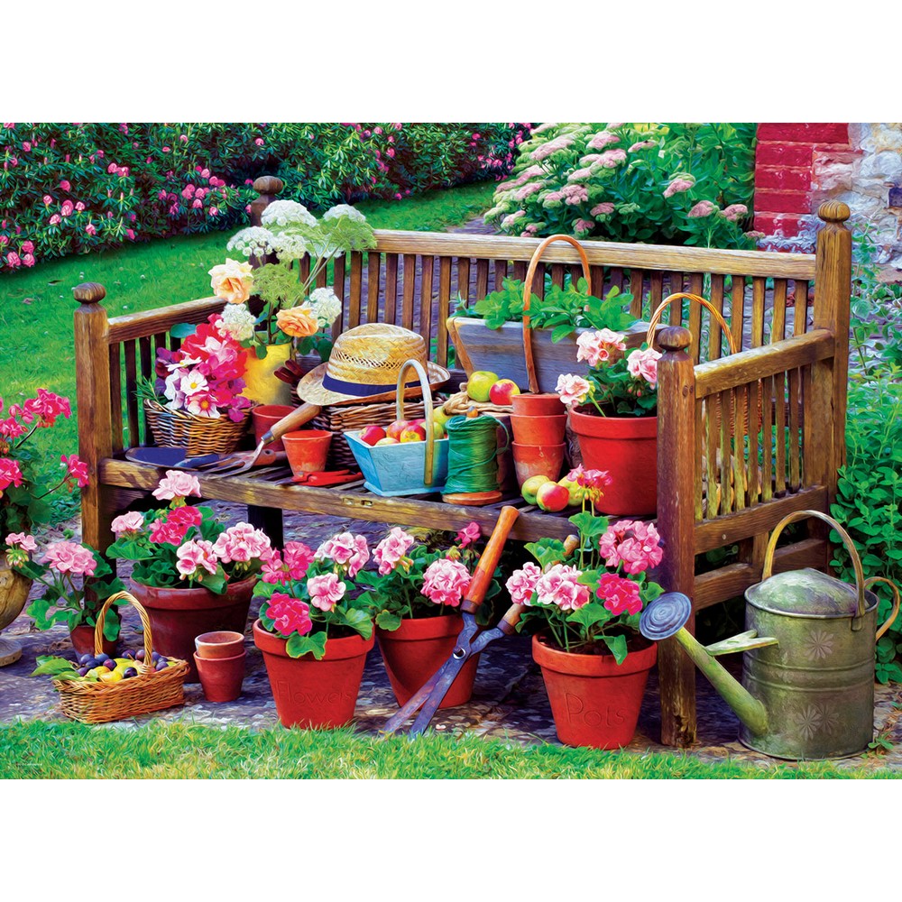 Puzzle - Eurographics - Garden Bench 1000pc