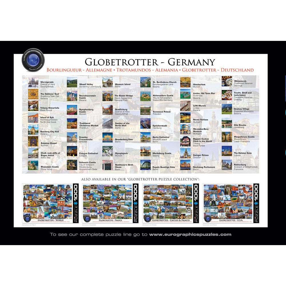 Puzzle - Eurographics - Globetrotter Germany