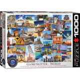 Eurographics - Globetrotter World 1000 Piece - Jigsaw Puzzle