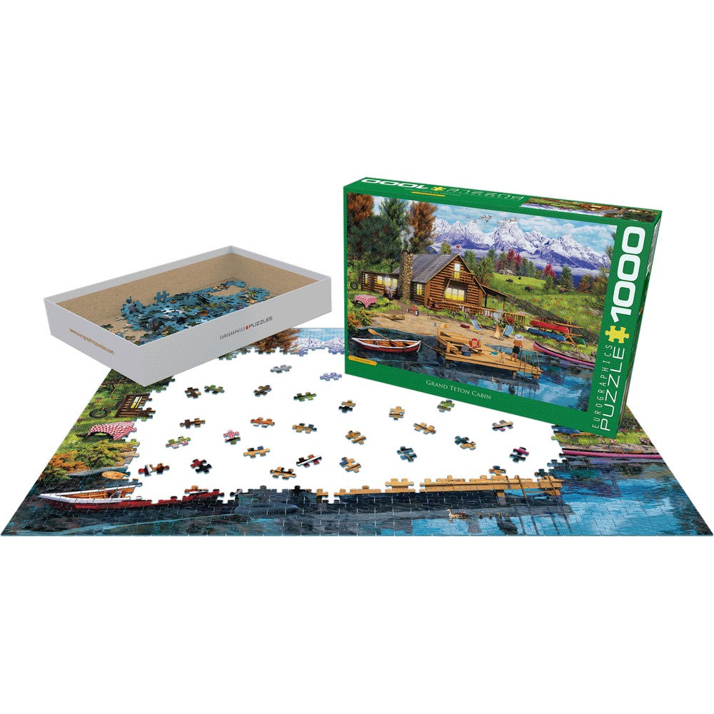 Puzzle - Eurographics - Grand Teton Cabin 1000pc