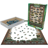 Puzzle - Eurographics - History Of Tanks 1000pc