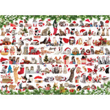 Puzzle - Eurographics - Holiday Cats 1000pc