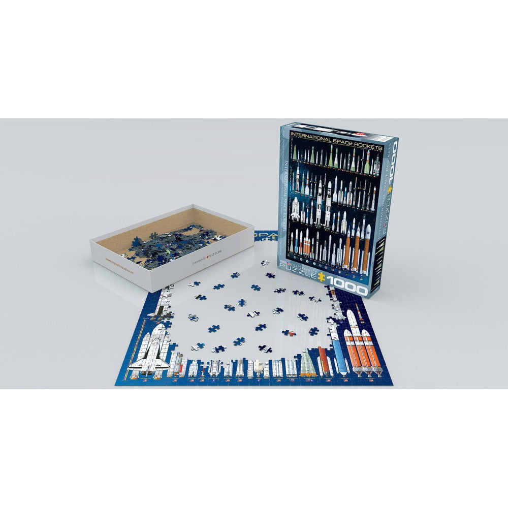 Eurographics - International Space Rockets - Jigsaw Puzzle