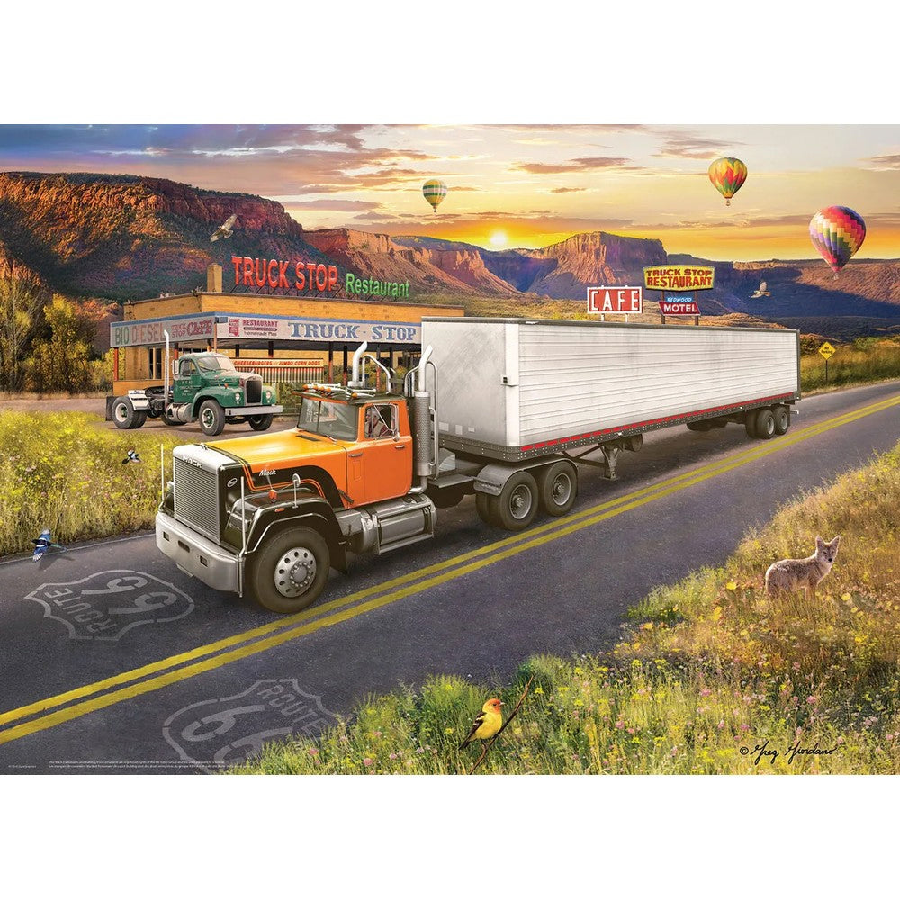 Puzzle - Eurographics - Mack Superliner 1000pcs