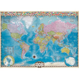 Puzzle - Eurographics - Map Of The World W/Flags 1000P