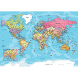 Puzzle - Eurographics - Map Of World 550pc Globe Tin