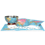 Puzzle - Eurographics - Map Of World 550pc Globe Tin