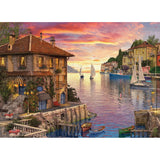 Puzzle - Eurographics - Mediterranean Harbor 1000pc