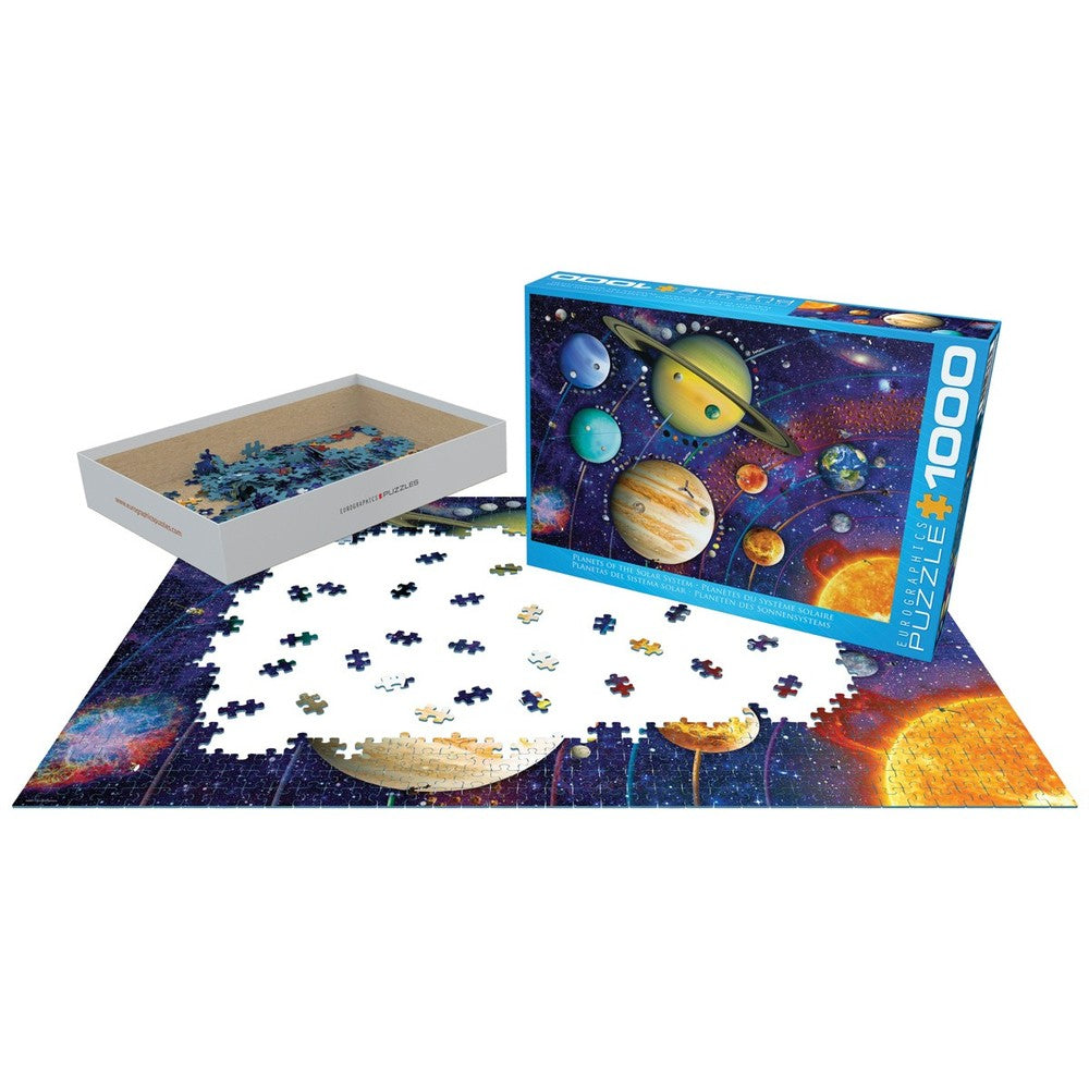 Puzzle - Eurographics - Planets Of Solar System 1000pc