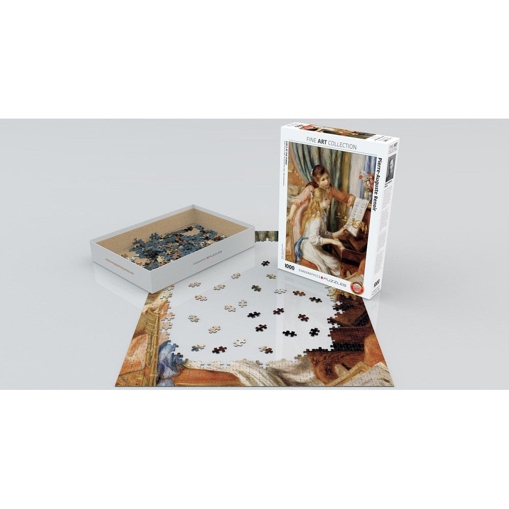 Puzzle - Eurographics - Renoir; Girls On The Piano