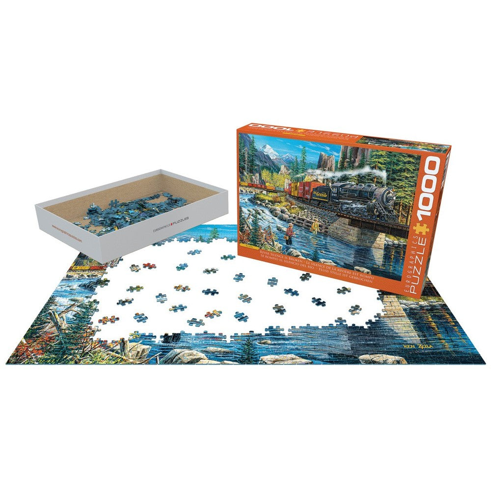 Puzzle - Eurographics - River Silence Is Broken 1000pc