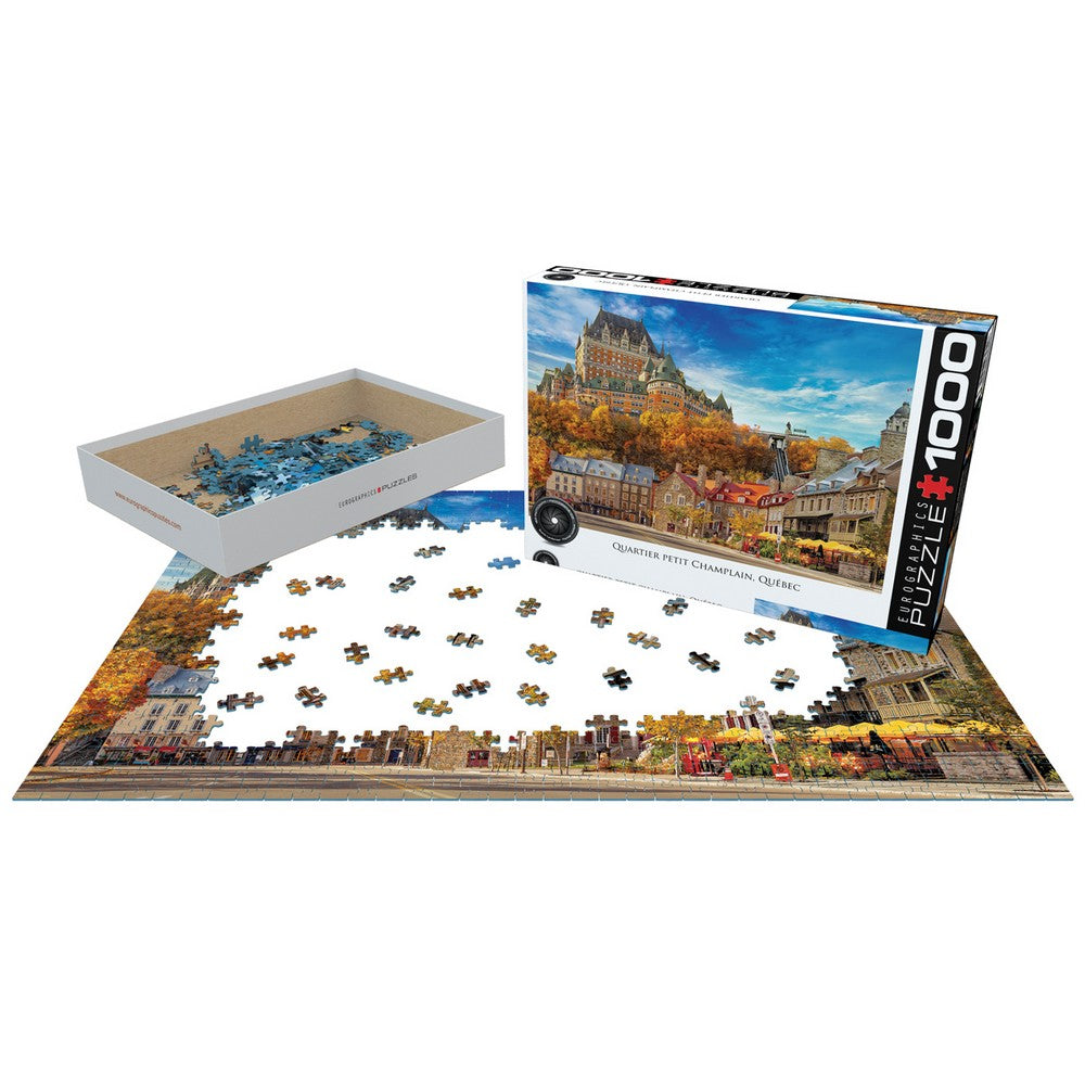 Puzzle - Eurographics - Rue Du Marche Quebec 1000pc