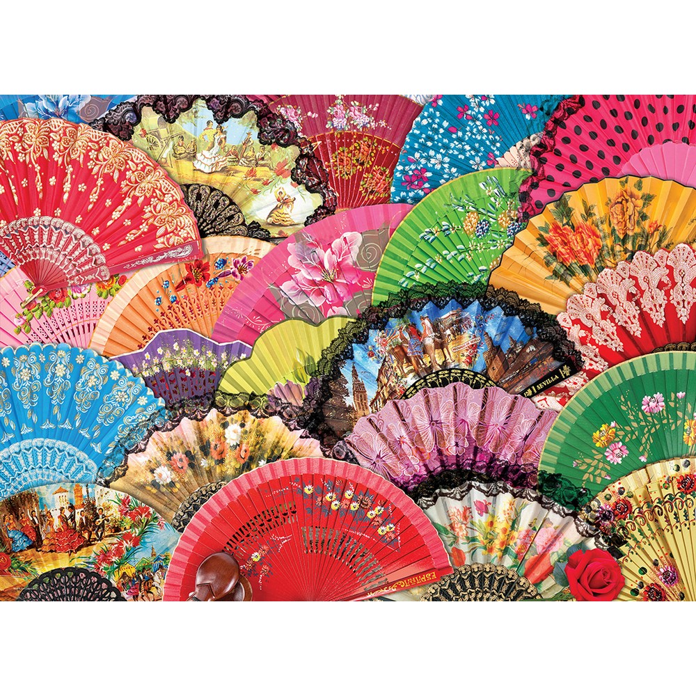 Puzzle - Eurographics - Spanish Fans 1000pc