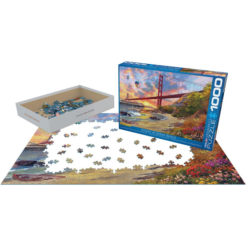 Puzzle - Eurographics - Sunset At Baker Beach 1000pc