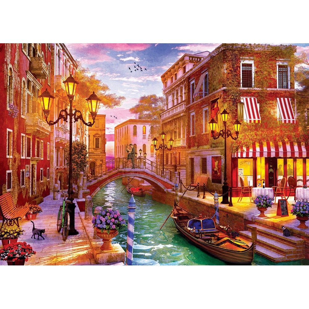 Puzzle - Eurographics - Sunset Over Venice 1000pc