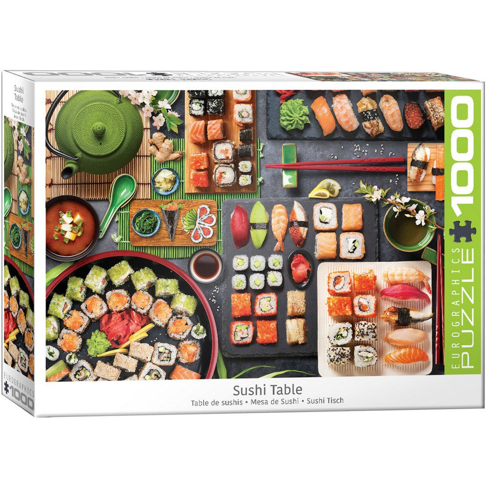 Eurographics - Sushi Table 1000 Piece - Jigsaw Puzzle