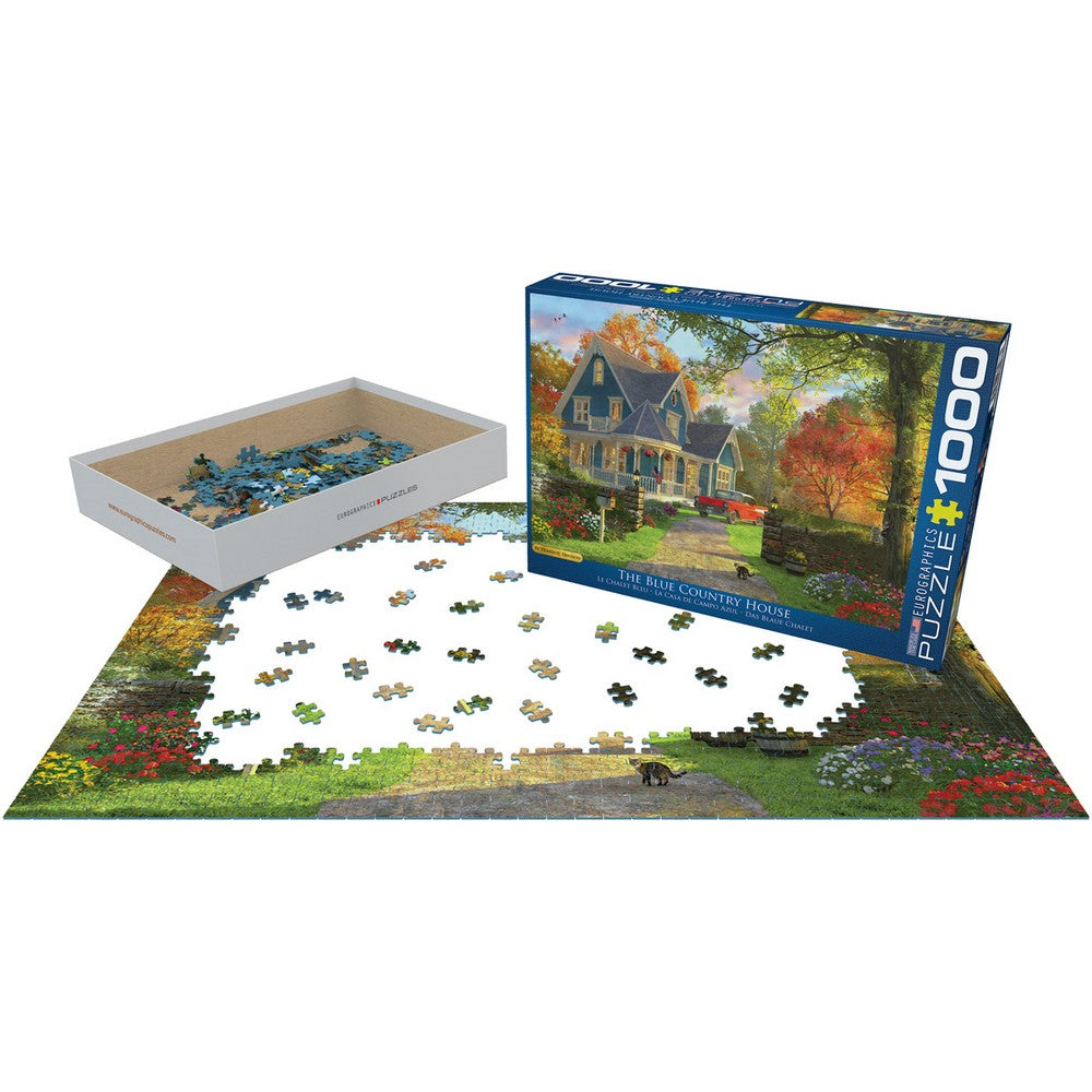 Puzzle - Eurographics - The Blue Country House 1000pc