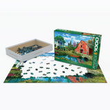 Puzzle - Eurographics - The Red Barn 1000pc