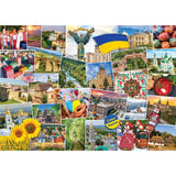 Puzzle - Eurographics - Ukraine Globetrotter 1000pc