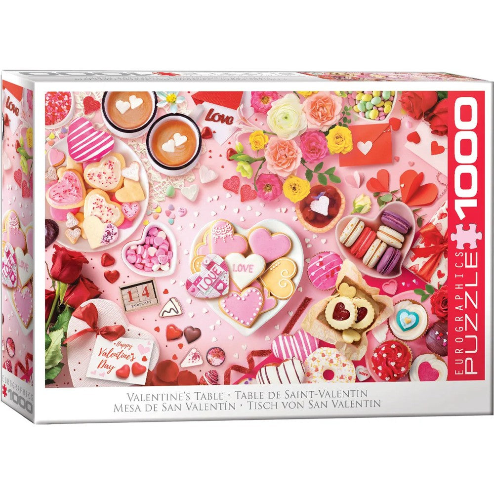 Puzzle - Eurographics - Valentine's Table 1000pcs
