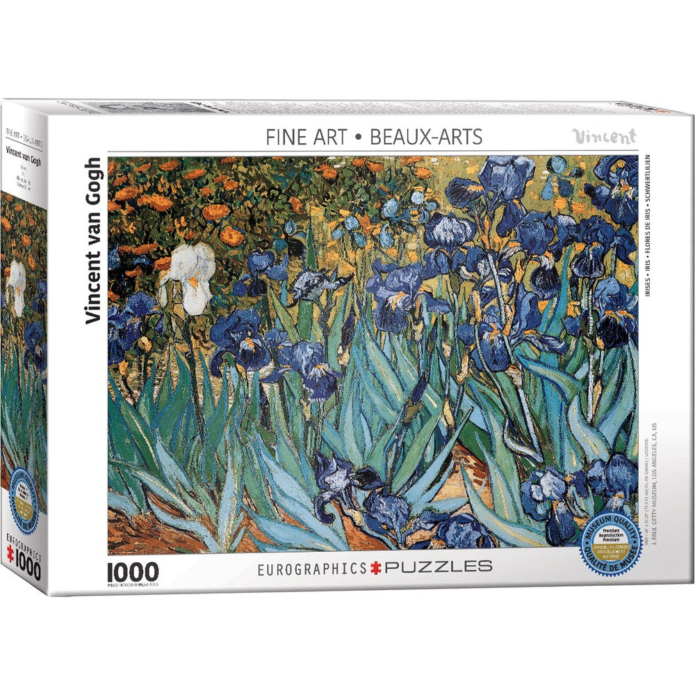 Eurographics - Van Gogh; Irises 1000 Piece - Jigsaw Puzzle