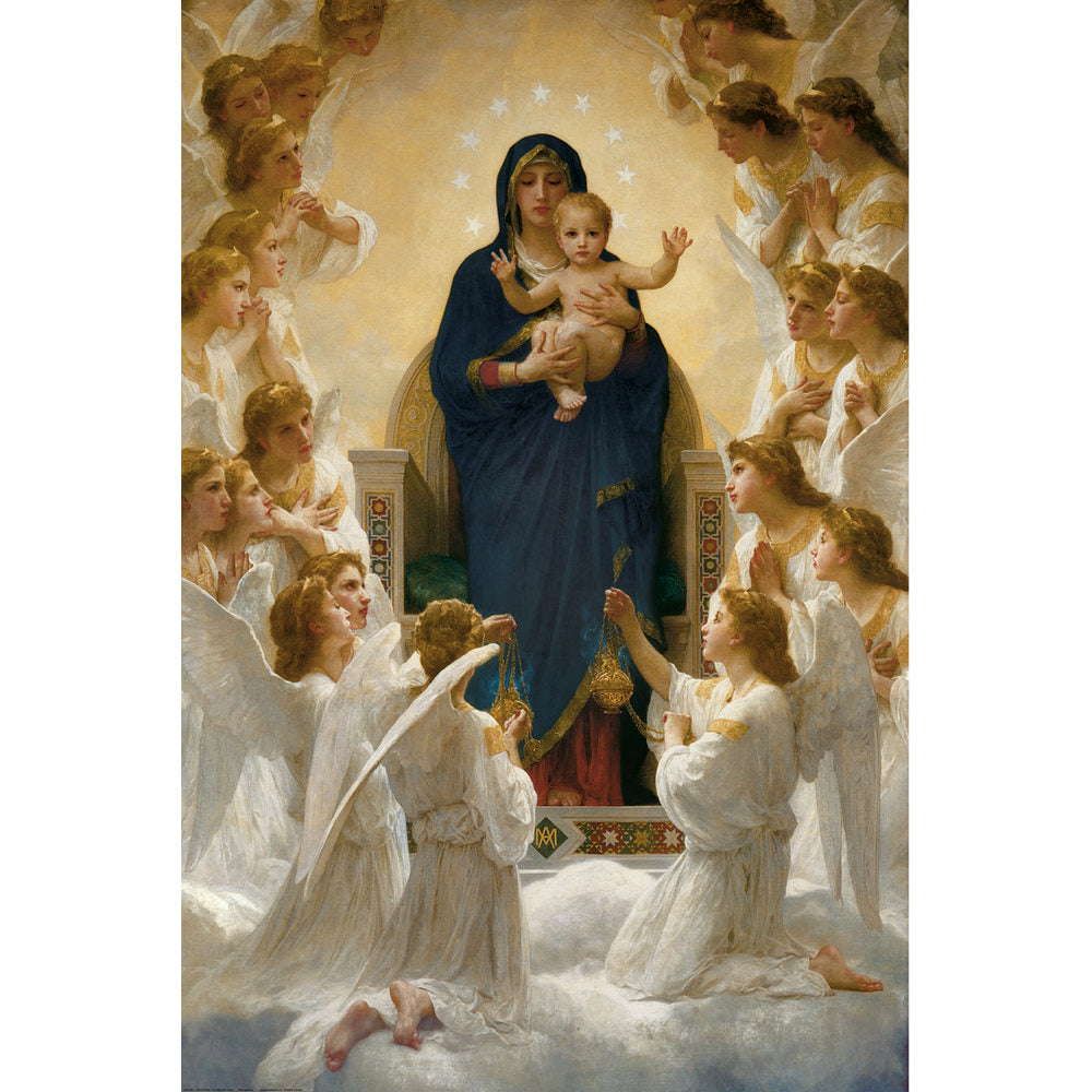 Puzzle - Eurographics - Virgin With Angels 1000pc