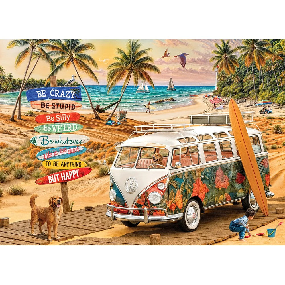 Puzzle - Eurographics - Vw Be Happy 1000pcs