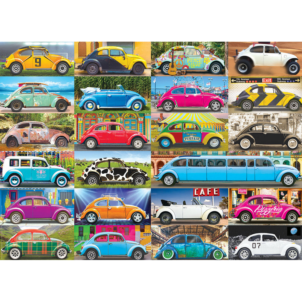 Puzzle - Eurographics - Vw Beetle Gone Places 1000pc