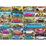 Puzzle - Eurographics - Vw Beetle Gone Places 1000pc