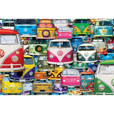 Puzzle - Eurographics - Vw Bus Funky Jam 1000pc