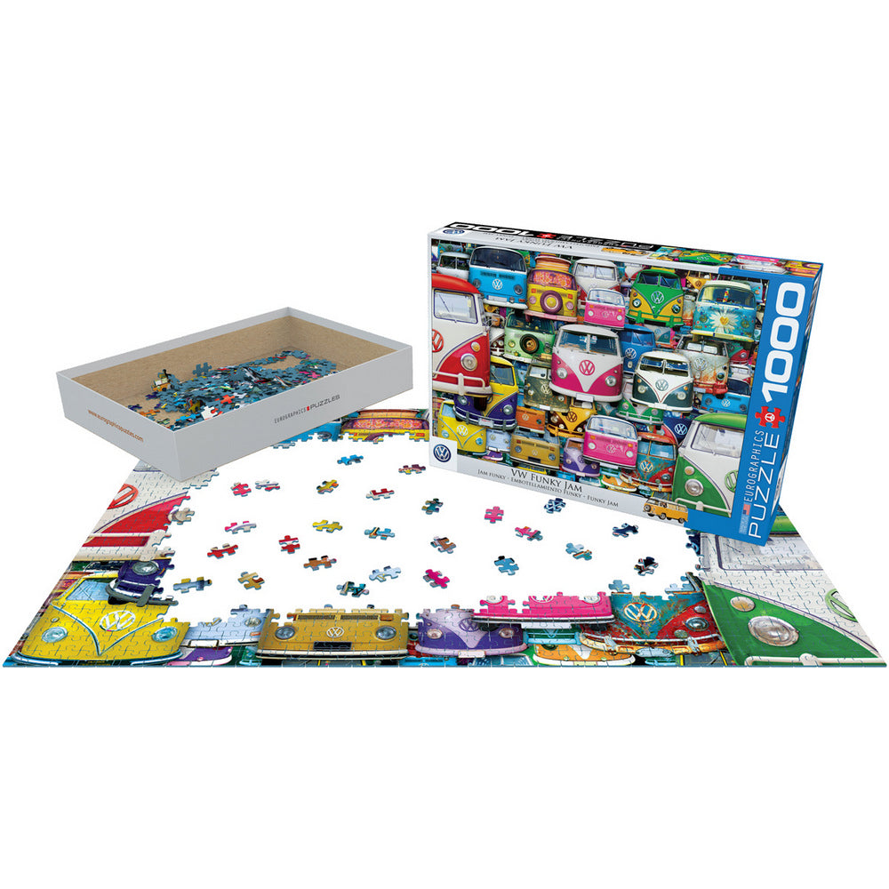 Puzzle - Eurographics - Vw Bus Funky Jam 1000pc