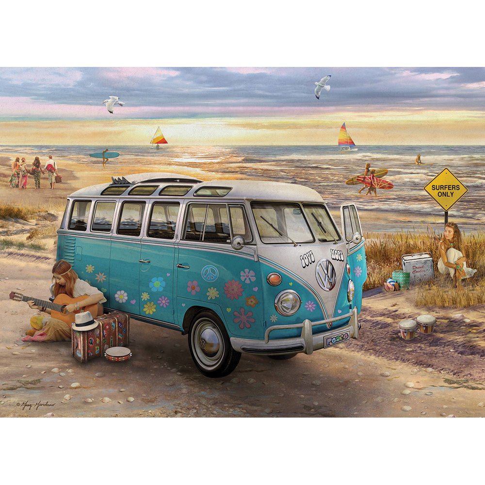 Puzzle - Eurographics - Vw Love & Hope Bus 1000pc